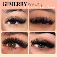 GEMERRY 40D close-up showing natural, feathered volume
