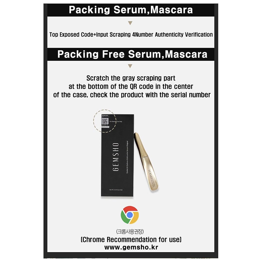 GEMSHO eyelash serum texture, water-based and refreshing for quick drying.
