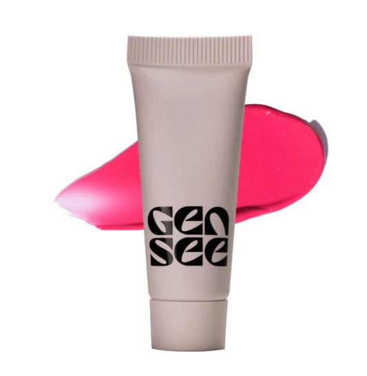 Gen See Clean Sheen Cheek Lip Dragon Fruit Dragon Fruit adds radiant color with hydrating glow for cheeks and lips.