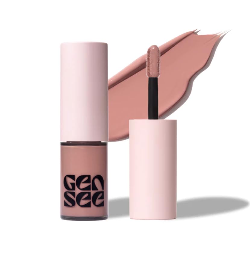 Gen See Rose Water matte liquid eyeshadow for long-lasting color and versatile use.