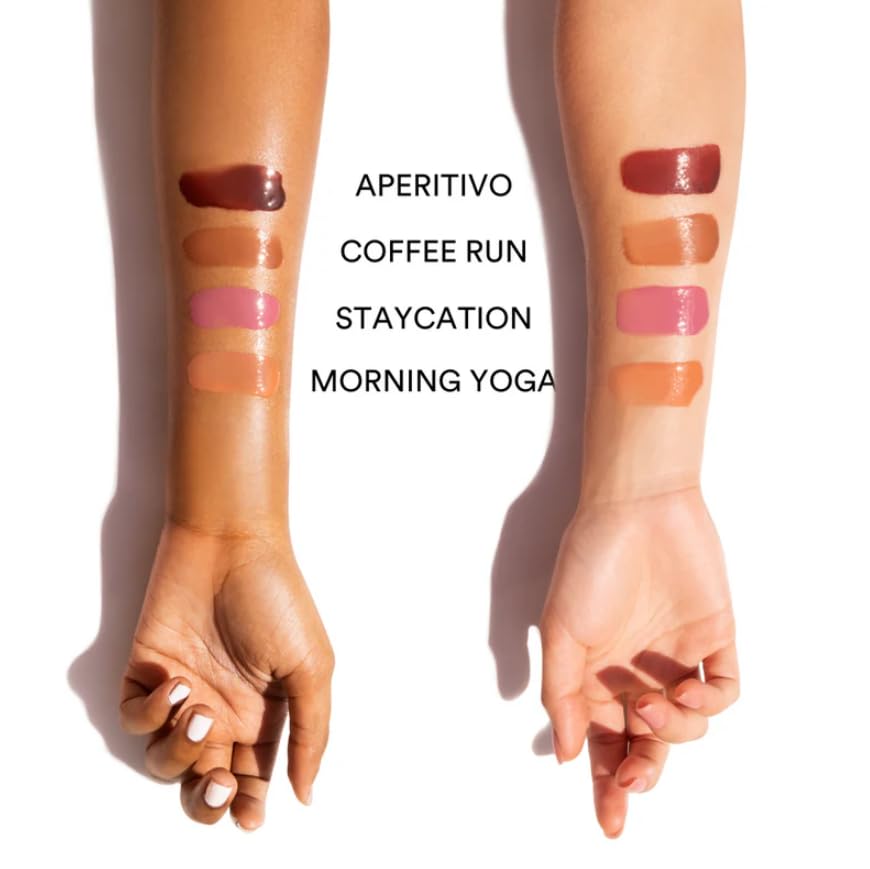 Gen See Seriously Jelly Morning Yoga 02 swatch shows glossy nourishment for daily wear