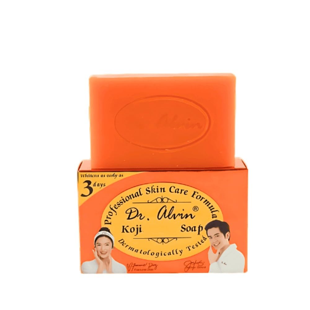 Generic 3 Dr Alvin Soap Bar silky finish after use, leaving skin soft.
