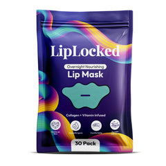 Generic 30-pack overnight collagen lip mask packaging shown for hydrating lip care.