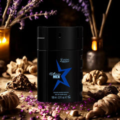 Generic Artistic Men Deluxe spray action shows easy, even application