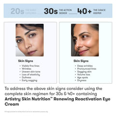 Generic Artstry skin nutrition renew close-up texture showing lightweight, hydrating formula.