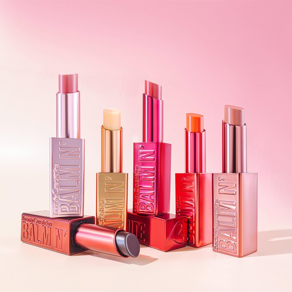 Generic Beauty Creations Balm N' Cute packaging highlighting convenient on-the-go tint