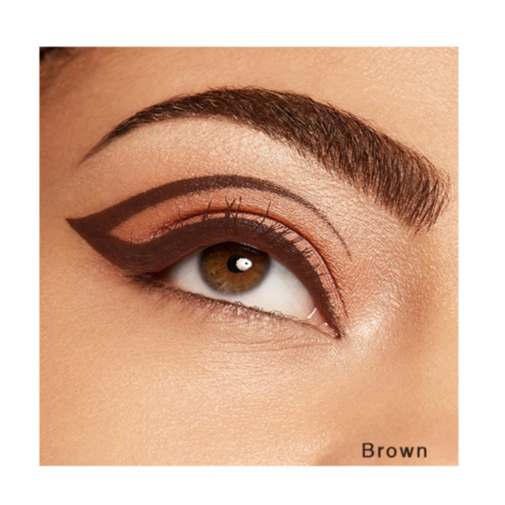 Generic Beauty Gel Eyeliner brown waterproof smooth application for mature lids.