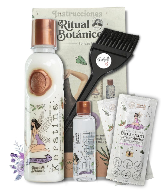 Generic Botanical Origin Organic Keratin 250ml packaging highlighting vegan formula