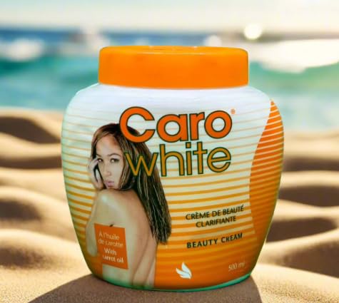 Generic caro Moisturizing Cream 500ml texture close-up shows nourishing formula.
