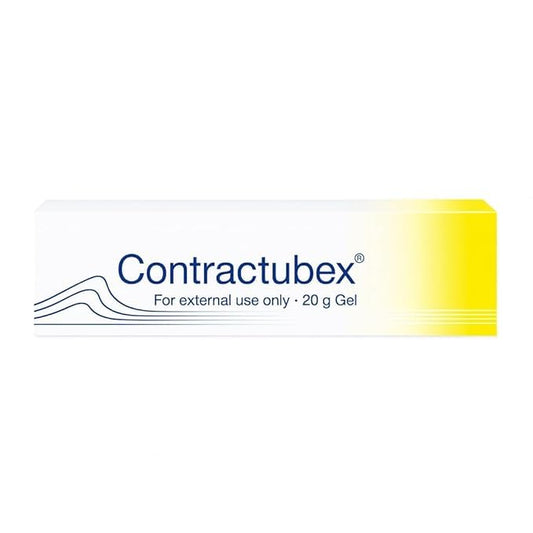 Generic Contractube-x Scar Gel applied to the body to reduce scar visibility.