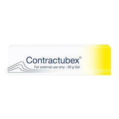 Generic Contractube-x Scar Gel applied to the body to reduce scar visibility.