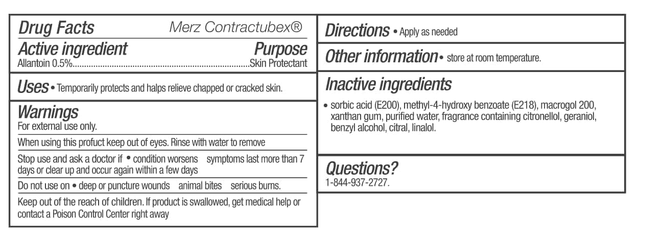 Close-up of Contractube-x Scar Gel's lightweight texture melting into skin.
