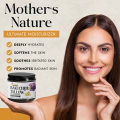 Generic creamy non-greasy texture swirls into skin for quick absorption