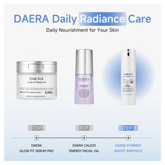 Generic DAERA Synergy Boost Ampoule final skin looks firmer and brighter