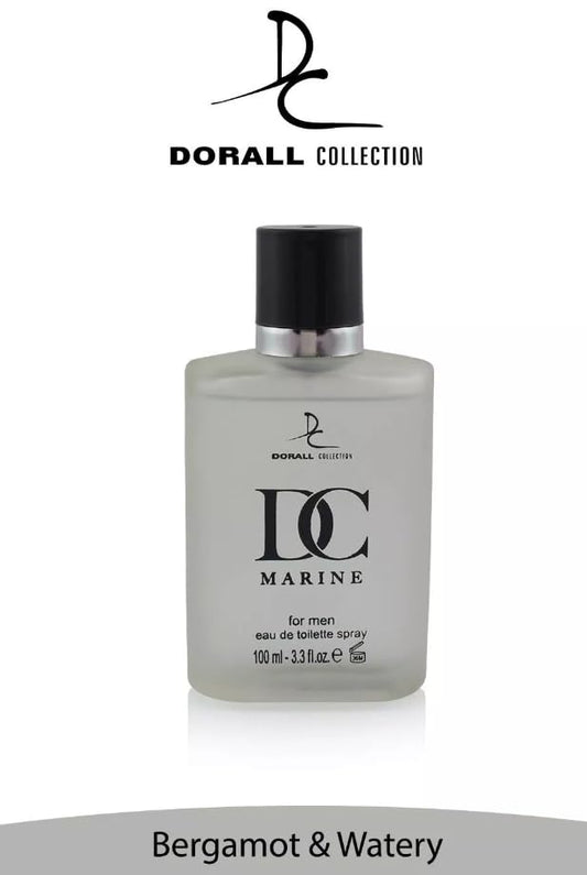 Generic DC Marine bottle cap close-up, premium packaging detail