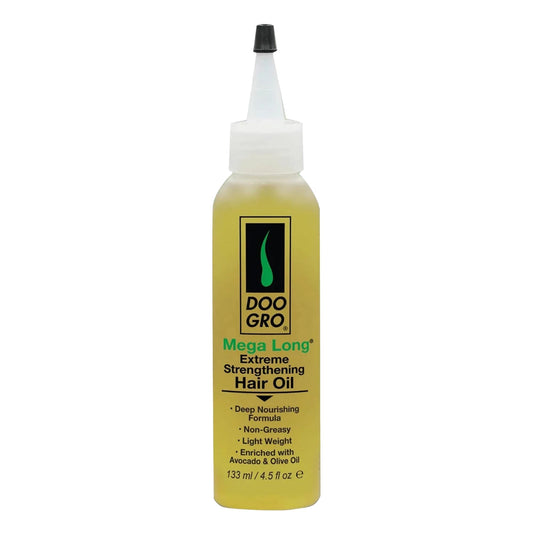 Generic Doo Gro Mega Long Oil bottle pour for lightweight nourishment.