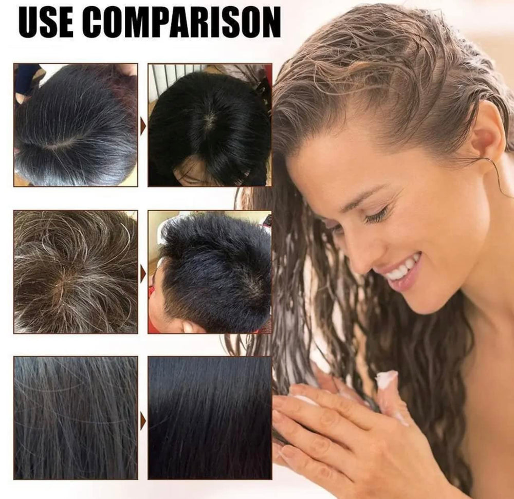 Generic Hair Dye Color Shampoo no ammonia with pleasant scent.