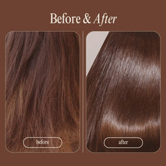 Generic &honey finished hair with glossy, frizz-free look