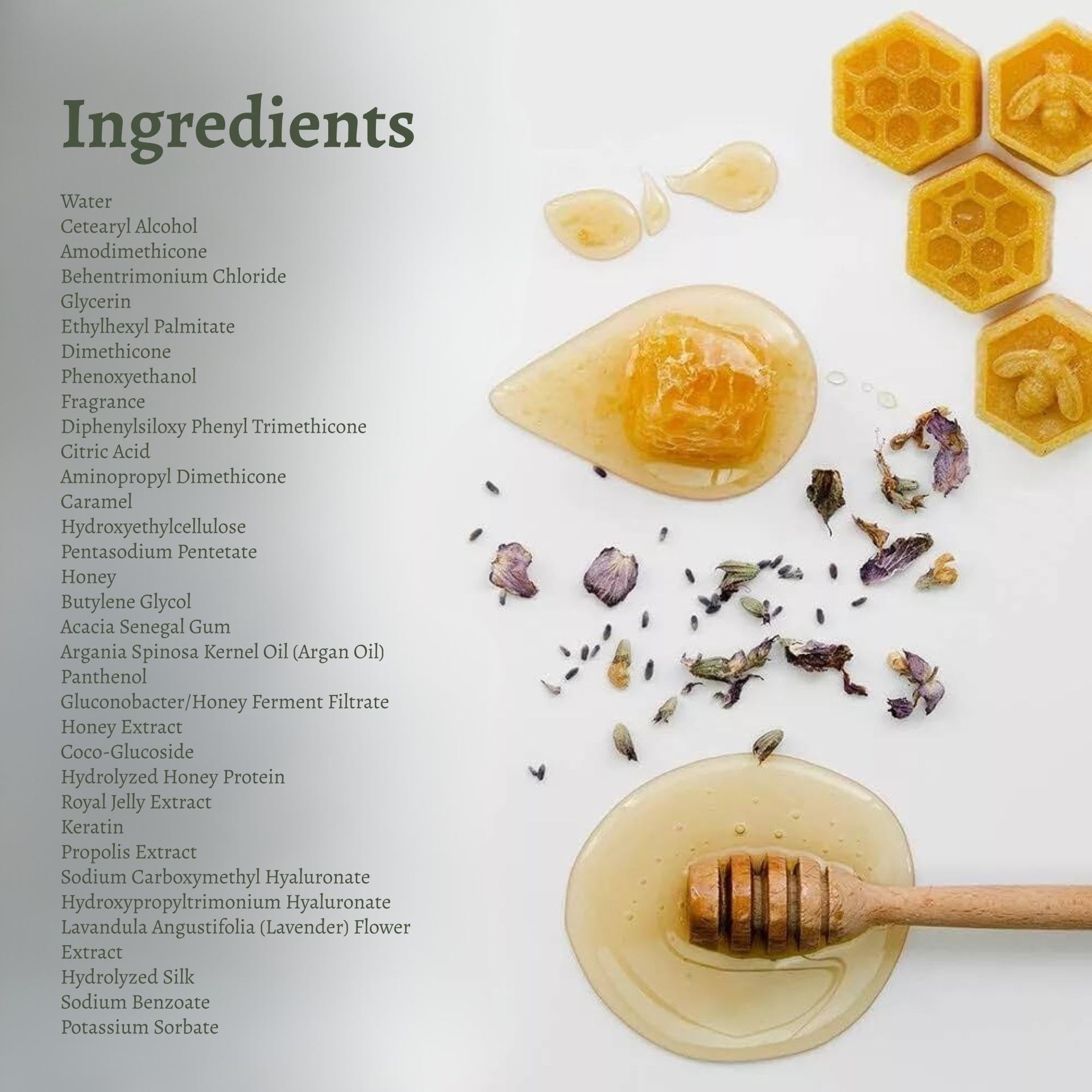 Generic &honey recyclable packaging emphasizing sustainability