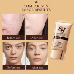 Swatch of Generic Korean BB Cream SPF50 on skin showing natural shade