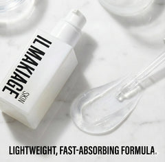 Niacinamide and Vitamin E blend shown for balanced tone and nighttime skincare.
