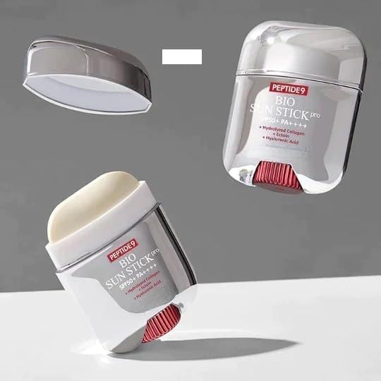 Product applied on skin demonstrating easy, on-the-go use