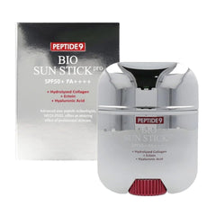Close-up texture of Generic Peptide 9 Bio Sun Stick Pro showing smooth finish