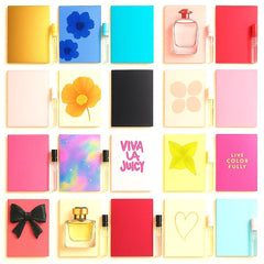 Generic perfume sampler applying at pulse points for tailored scent moments