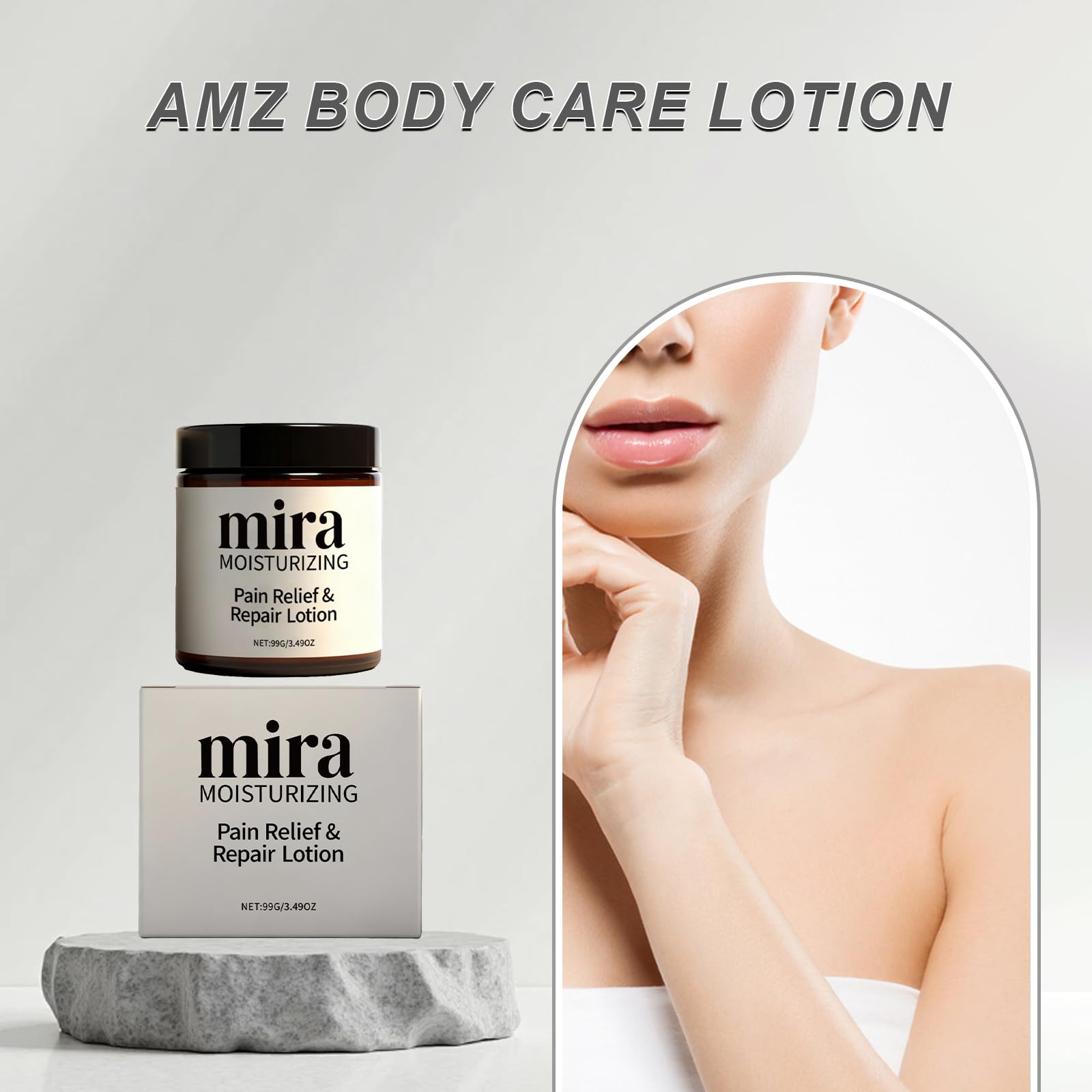 Generic Relief Repair Lotion after-work routine promotes relaxation and daily nourishment.