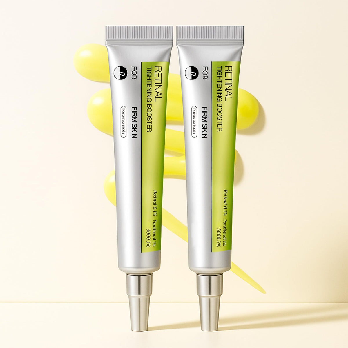 Generic Retinal Shot Serum bottle with dropper for firmer-looking skin