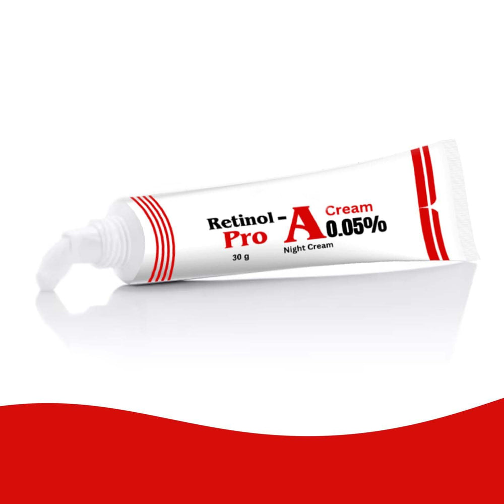Generic Retinol Pro Night Cream front label; clear dosage and branding