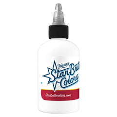 Generic Tattoo Ink Brite White 4oz bottle highlights clean lines and reliable shading.