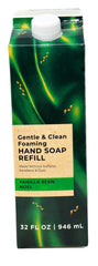 Generic Vanilla Bean Noel refill foaming soap fits Bath and Body bottles, reduces plastic waste