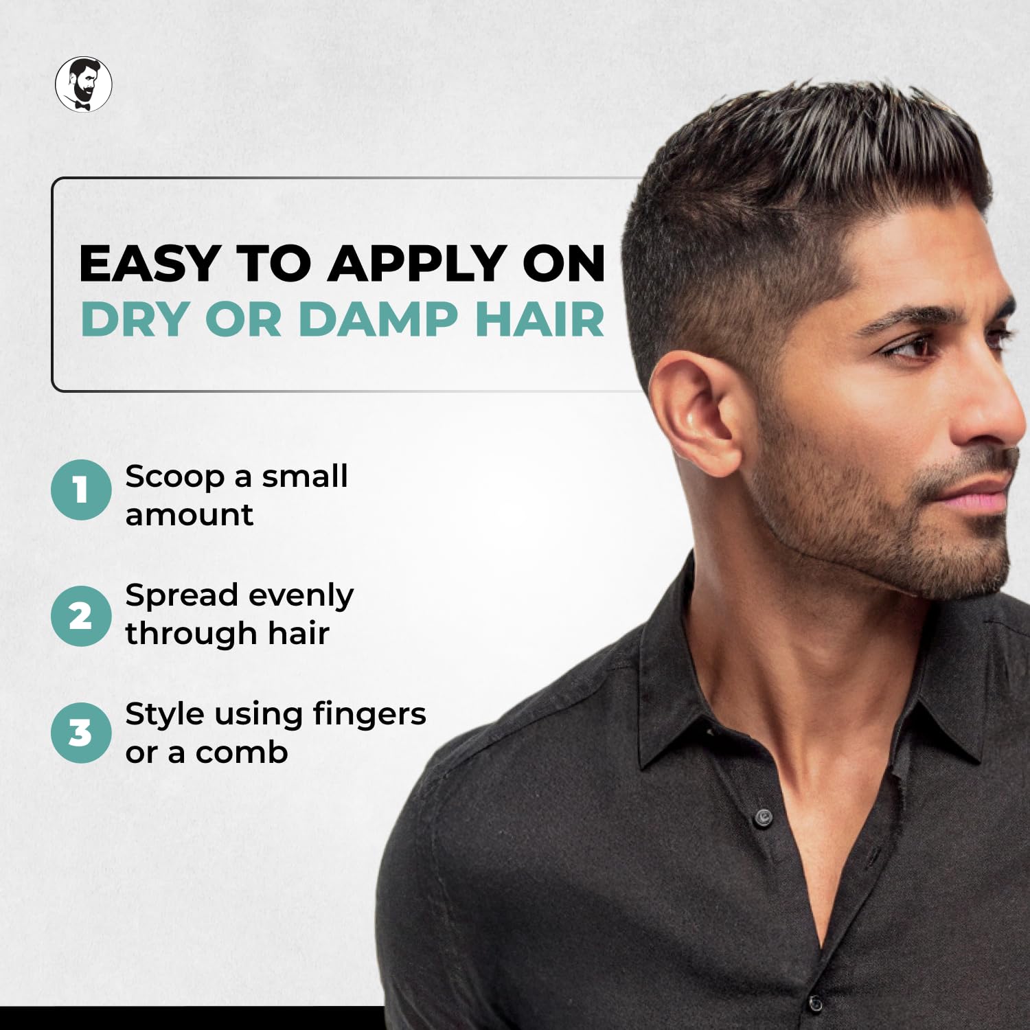 Gentlemen Republic flake-free formula promotes a clean, smooth appearance.
