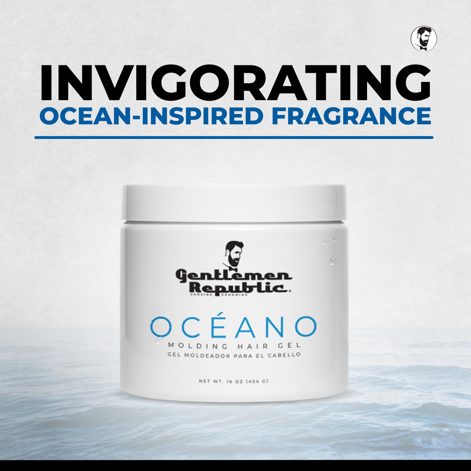 All-day confidence with Oceano gel's ocean-inspired scent and lasting finish