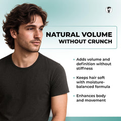 Gentlemen Republic Sea Salt Spray volume for fuller styling