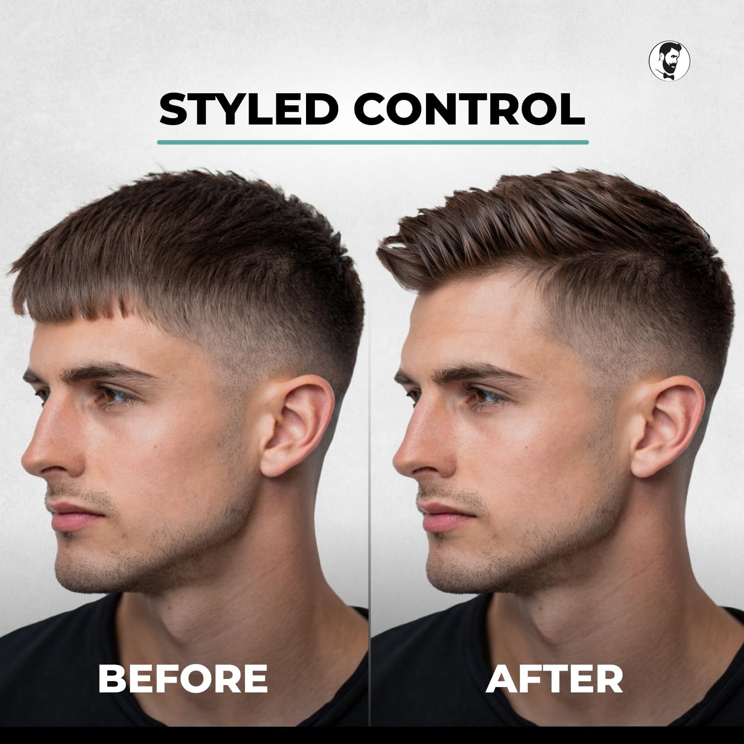 Gentlemen Republic strong-hold gel delivers lasting style with a sleek finish.