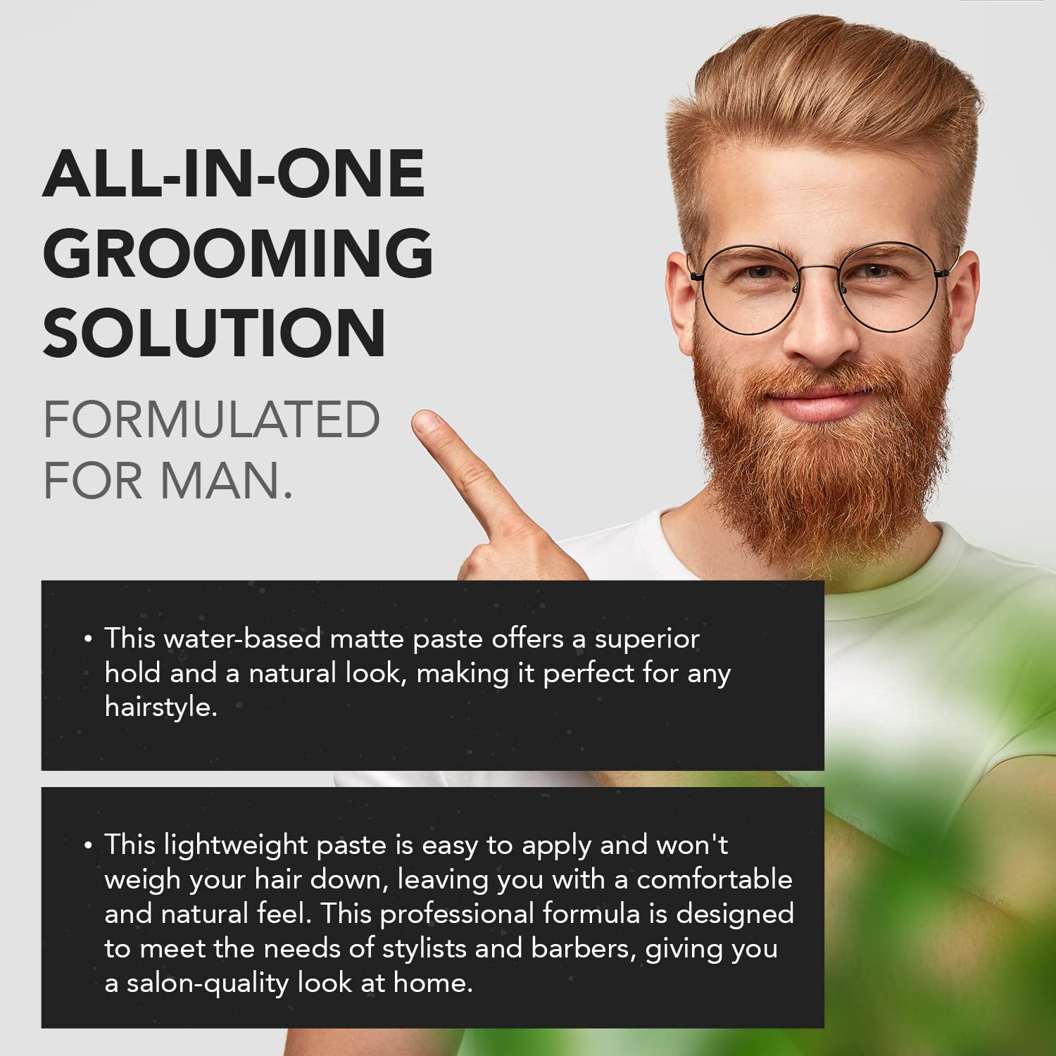 Gentlemen Republic wash-out easy image suggesting simple cleansing after styling