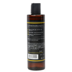 Barrel and Oak face wash foam dispenser shows energizing morning lather for daily cleanse.