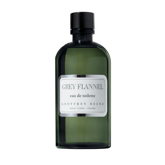 Geoffrey Beene Grey Flannel packaging and box, ideal gift-ready presentation.