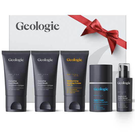 Geologie 2% Salicylic Acid Face Wash bottle for clear pores and oil control.