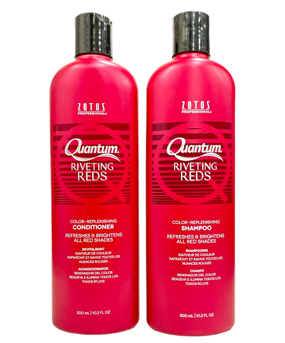 Georgie Riveting Red Shampoo bottle front showing color protection for red hair
