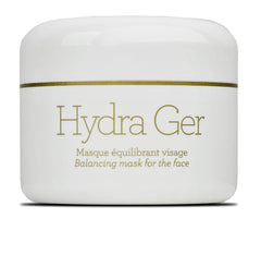 GERne'tic Hydra GER balancing mask – face application shows silky hydration for balanced skin.