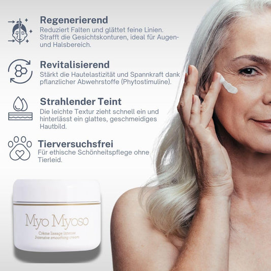 Gernetic Myo-Myoso lip-area restoration targets fine lines around the mouth.