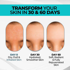 Get Wavy Organics application on hand shows easy rub-in and quick absorption.