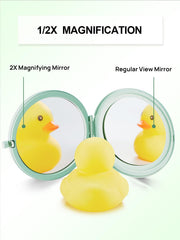 Getinbulk metal-shell pocket mirror with sturdy frame for on-the-go touch-ups