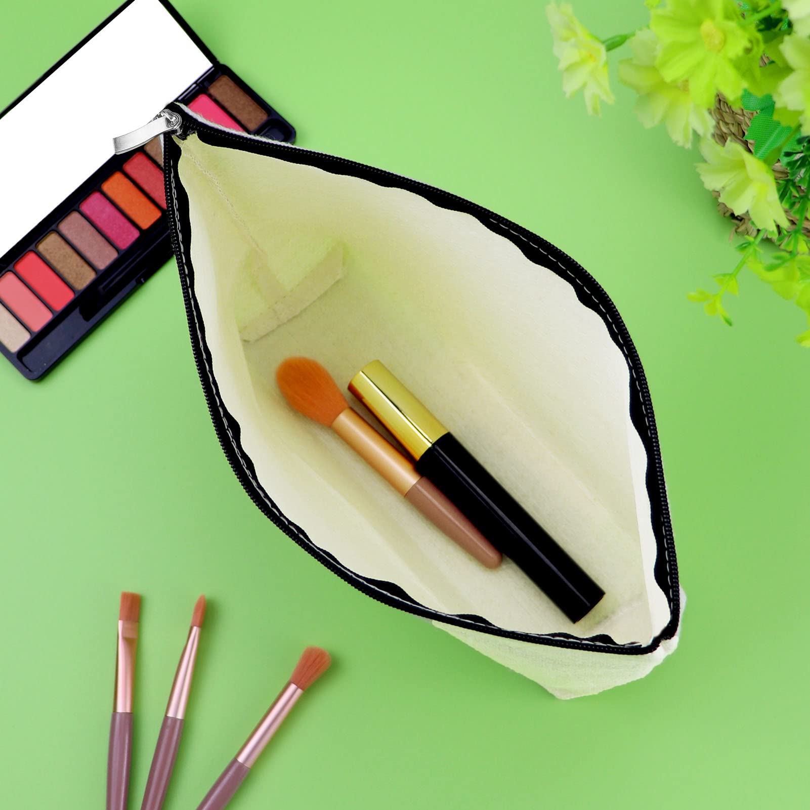 Gevody travel-ready makeup bags 3-pack compact fit for handbags