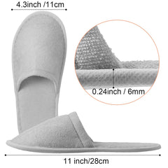 Geyoga independently packaged slippers stay clean and portable during travel.
