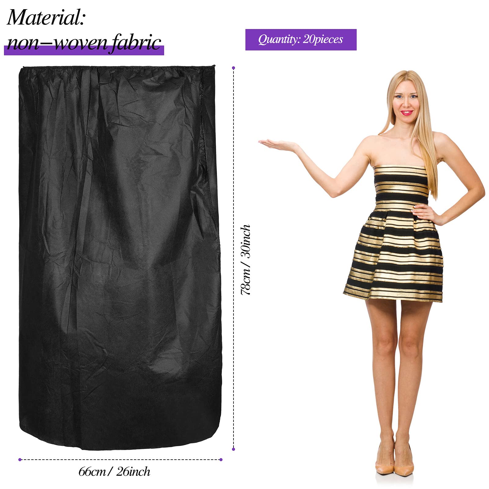Geyoga non-woven spa wrap material close-up shows breathable fabric.