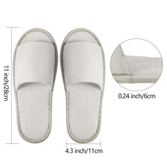 Geyoga soft toweling upper slippers gentle on skin